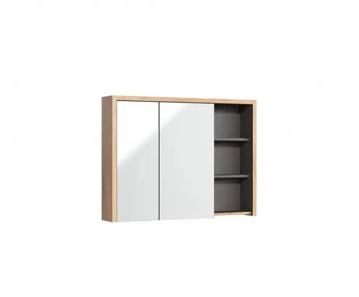 Comad Závěsná koupelnová skříňka Devon 100 cm dub shetland/grafit