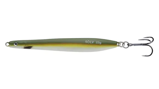 Abu garcia plandavka sölv piil bright green - 8 cm 12 g