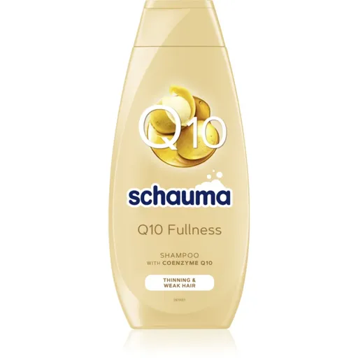 Schwarzkopf Schauma Q10 Fullness šampon pro jemné a řídnoucí vlasy s koenzymem Q10 400 ml