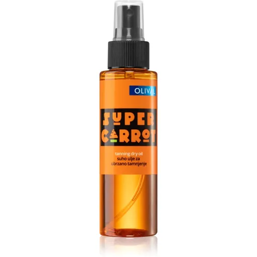 Olival SUPER Carrot Dry Oil suchý tělový olej urychlující opalování 100 ml
