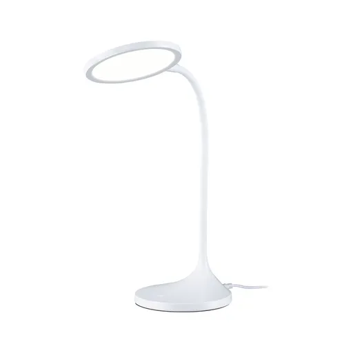 PAULMANN LED stolní lampa na psací stůl Mejan 4000K 15W bílá mat