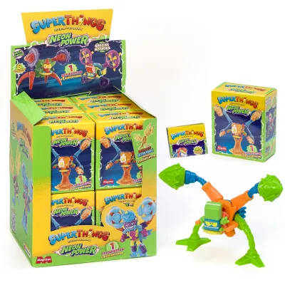 SuperThing Sada figurek NeonPower s příslušenstvím