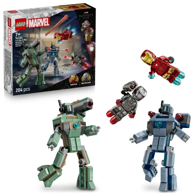 LEGO® Marvel 76320 Iron Man a War Machine vs. Hammerovy Drony