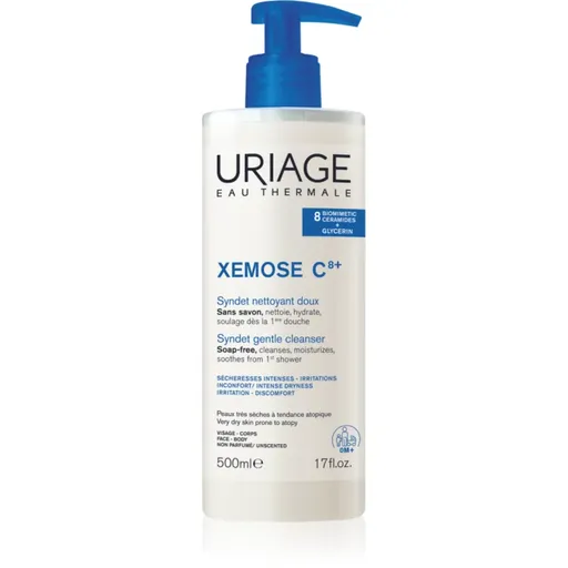 Uriage Xemose C8+ Syndet Gentle Cleanser syndet pro suchou až atopickou pokožku 500 ml