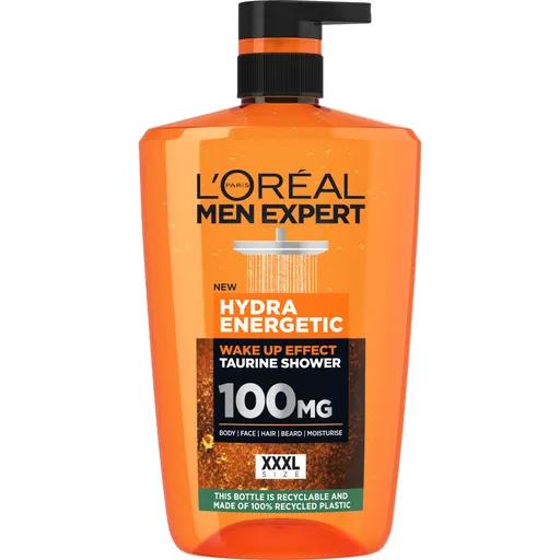 L'Oréal Paris Sprchový gel Men Expert Hydra Energetic (Wake Up Effect Taurine Shower) 1000 ml