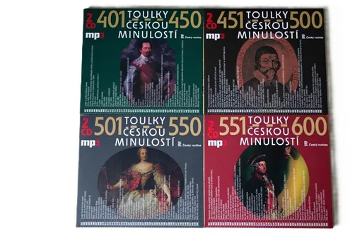 Toulky českou minulostí kolekce 0401-0600 (8 MP3-CD)