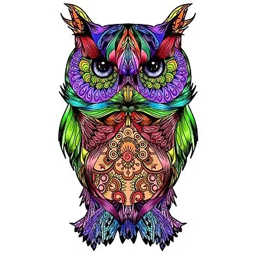 Puzzle - královská sova 25x43cm (1970197405041)