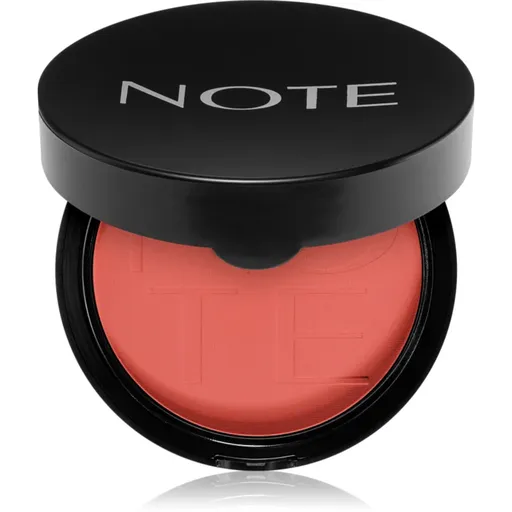 Note Cosmetique Baked Blusher kompaktní tvářenka odstín 06 Hot Rose 10 g