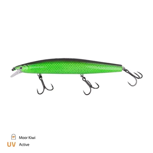 Zeck Wobler Zander Laufer 125 - Moor Kiwi,Zeck Wobler Zander Laufer 125 - Moor Kiwi