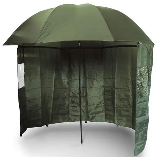 NGT Deštník s Bočnicí Brolly Side Green 2,2m,NGT Deštník s Bočnicí Brolly Side Green 2,2m