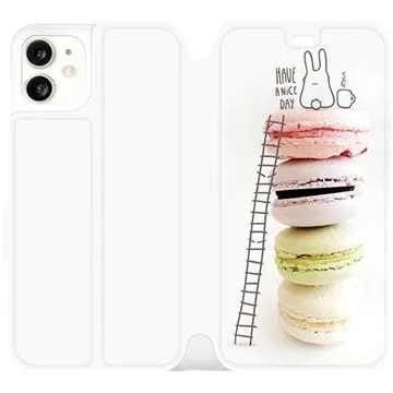 Flipové pouzdro na mobil Apple iPhone 11 - M090P Makronky - have a nice day (5903226975402)