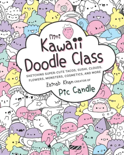 Mini Kawaii Doodle Class - Zainab Khan, Pic Candle