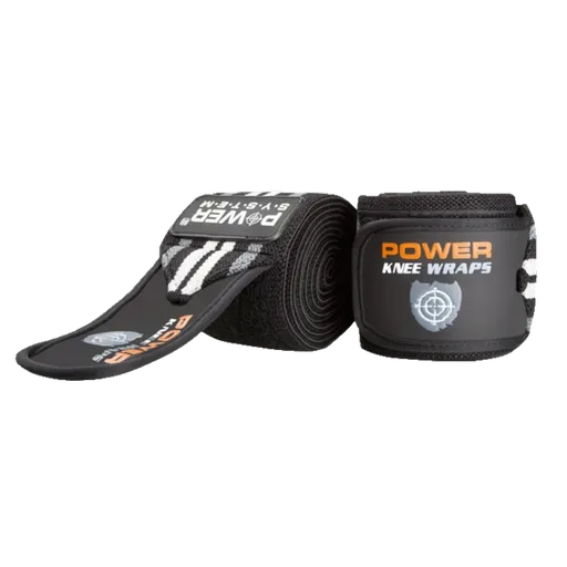 Power System Bandáž na kolena PS-3700  šedá - 7.5x200cm