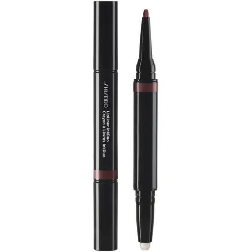 Shiseido LipLiner InkDuo rtěnka a konturovací tužka na rty s balzámem odstín 12 Espresso 1.1 g