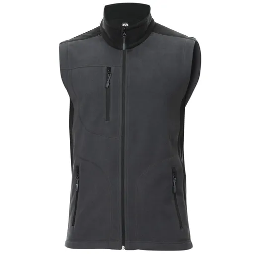 Ardon Pánská fleecová vesta Martin - Tmavě šedá | 3XL