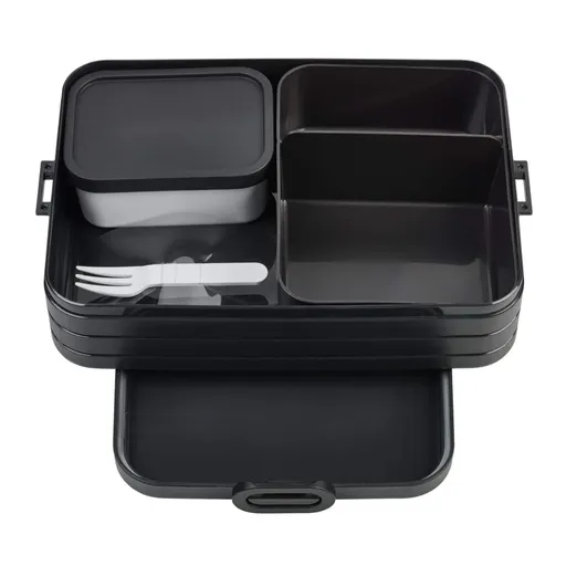 Obědový box BENTO 1,5 l, severská černá, plast, Mepal