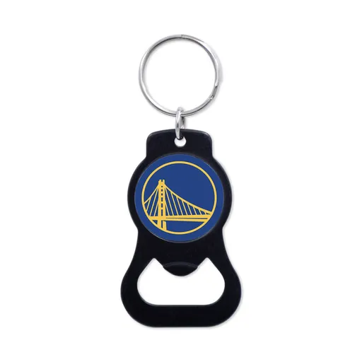 WinCraft NBA Black Bottle Opener Key Ring Golden State Warriors - UNI