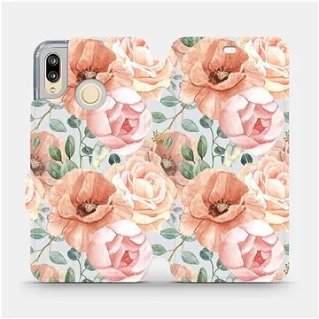 Flip pouzdro na mobil Huawei P20 Lite - MP02S Pastelové květy (5903516756612)