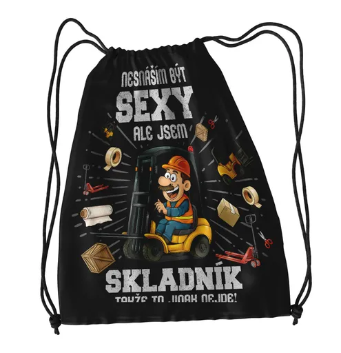 Vak na záda Sexy skladník