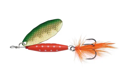 Abu garcia třpytka reflex red sinking green flash - 5,7 cm 12 g