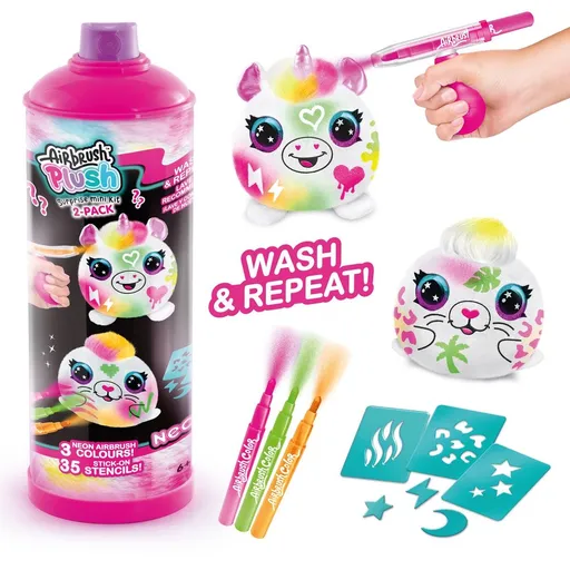 Airbrush - Neon Mini Překvapení 2-pack