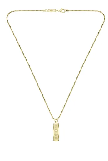 Lacoste Stylový pozlacený náhrdelník pro muže District 2040537