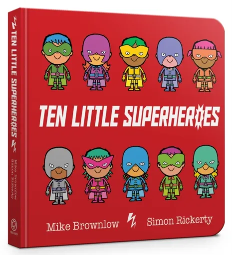 Ten Little Superheroes Board Book - Mike Brownlow