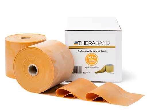Thera-Band Posilovací guma 45,5 m, zlatá, max. silná