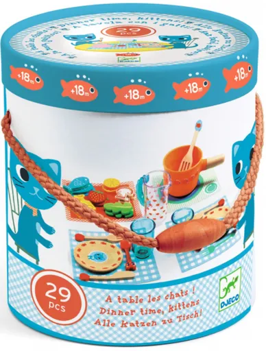 Jídelní set Kočičí večeře