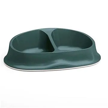 Stefanplast Chic double bowl English green 27 × 17,5 × 7,2 cm (8003507983557)