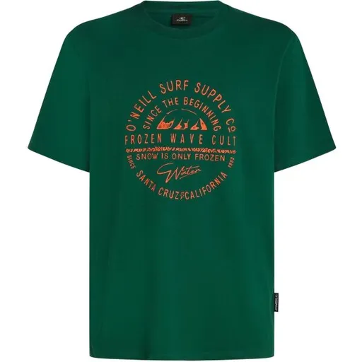 O'Neill MUIR Pánské tričko, tmavě zelená, velikost
