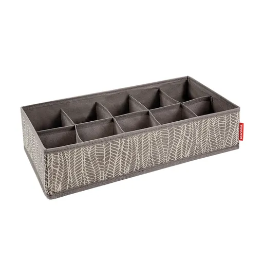 Tescoma Organizér na ponožky a spodní prádlo FANCY HOME 40 x 18 x 10 cm, cappuccino, S