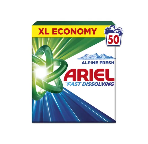 Ariel Alpine Fresh prací prášek 2,75 kg 50 praní