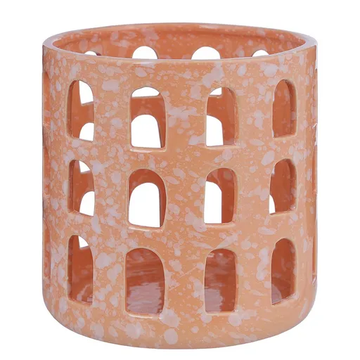 SUNDOWN Lucerna 15 cm - oranžová