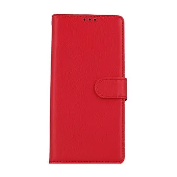 TopQ Pouzdro Samsung A14 5G knížkové červené s přezkou 94225 (94225)