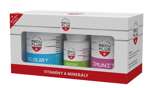 RECUPLUS klouby, imunita, rutin, 3x 90 tablet