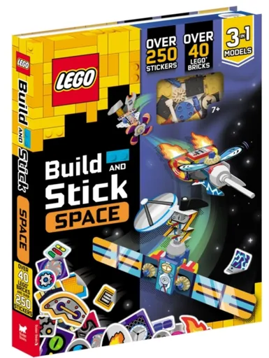 LEGOÂ® Books: Build and Stick: Space (includes LEGOÂ® bricks, book and over 250 stickers) - Buster Books, LEGOÂ®