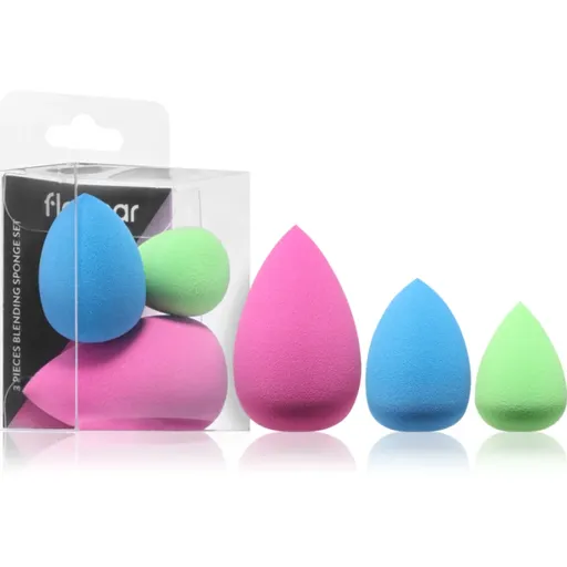 flormar Sponge Set 3 pieces make-up houbička 3 ks