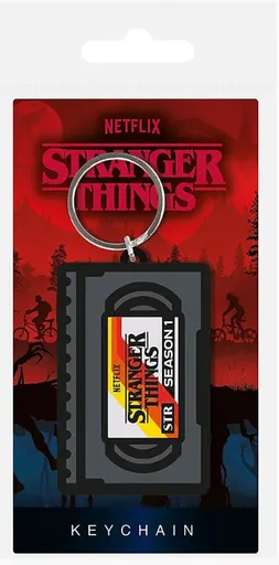 Stranger Things Klíčenka gumová - VHS