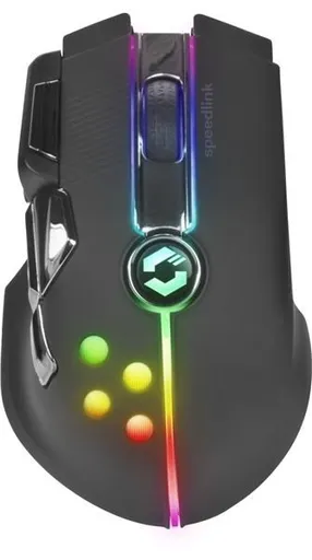 SPEED LINK myš IMPERIOR Gaming Mouse, bezdrátová, černá