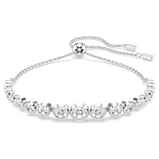 Swarovski Nadčasový náramek s čirými krystaly Tennis Imber 5705451