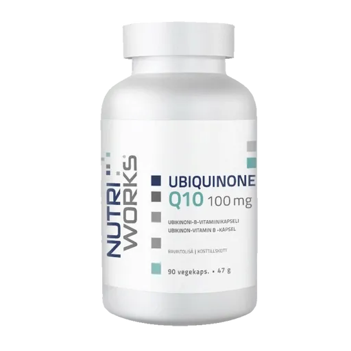 NutriWorks Ubiquinone Q10 100mg - 90 kapslí
