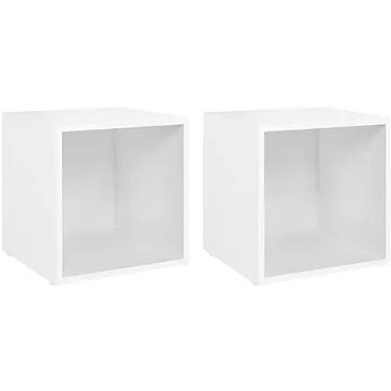 SHUMEE 2 ks bílá 37 × 35 × 37 cm  (805499)