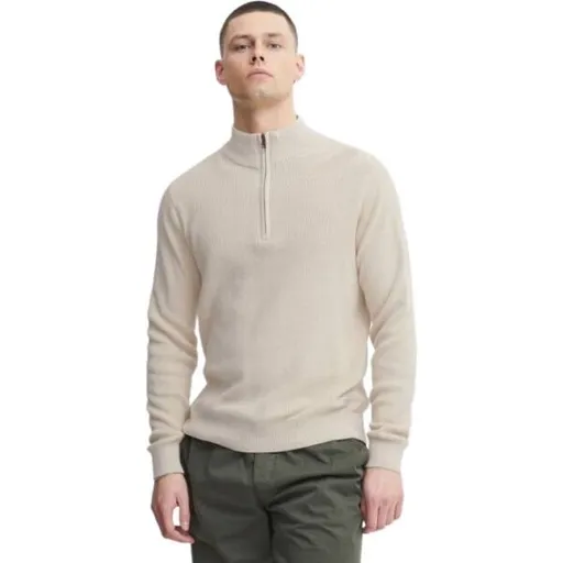 BLEND BHCODFORD Pánský svetr, béžová, velikost