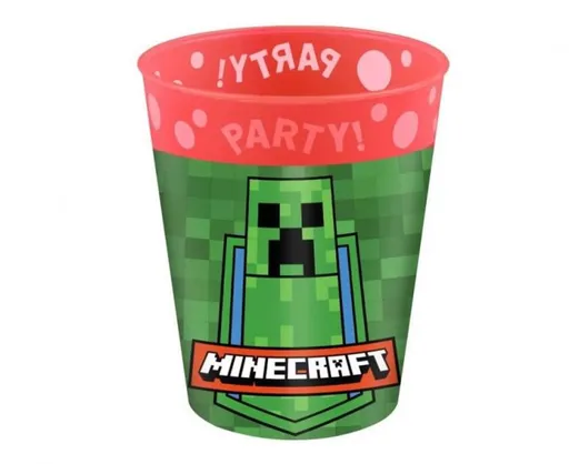 Plastový kelímek Pixel - Minecraft - 250 ml - 1 ks - GoDan