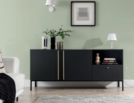 Vespillo 20x20x33cm noční 1A bílý/zlatý