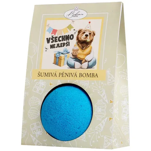 Bohemia Gifts & Cosmetics Jedem Bomby Všechno Nejlepší koupelová bomba 110 g