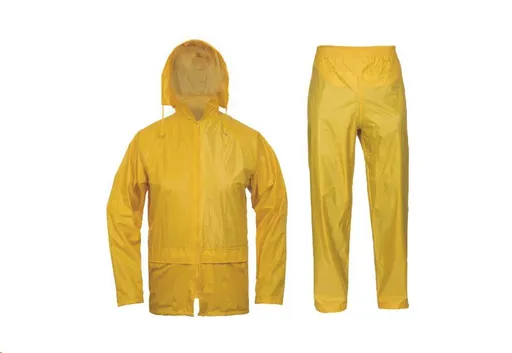 CARINA oblek s kapucí žlutá - M