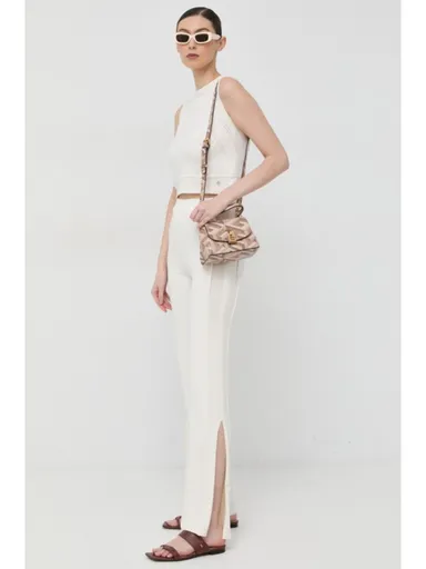 Guess dámské krémové kalhoty W3GB27Z2Z70 M