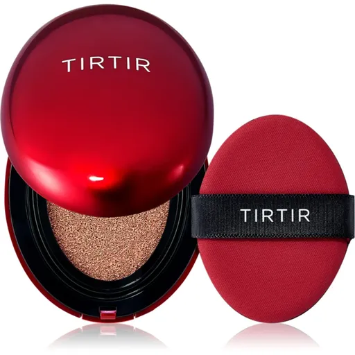 TIRTIR Mask Fit Red Cushion dlouhotrvající make-up v houbičce odstín 29C Taupe Beige 18 g